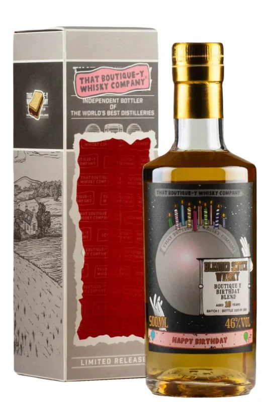 Birthday Blend 10 Year Old Batch #1 That Boutique-y Whisky Company Blended Scotch Whisky | 500ML