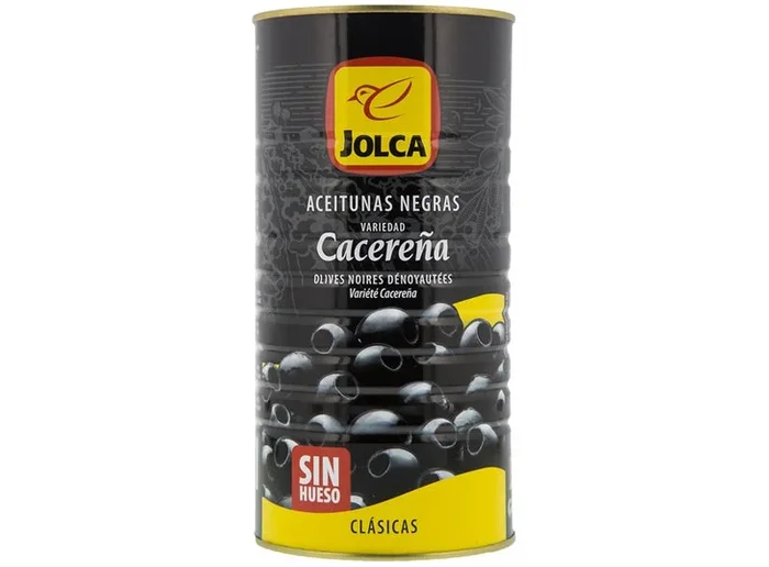 BLACK PITTED OLIVES 1.5KG (#124305)