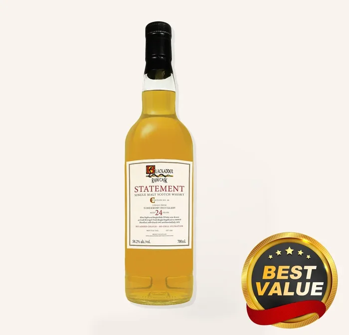 Blackadder Raw Cask 1997 Ledaig 24Yr Statement #46 Scotch Single Malt Whisky 700ml