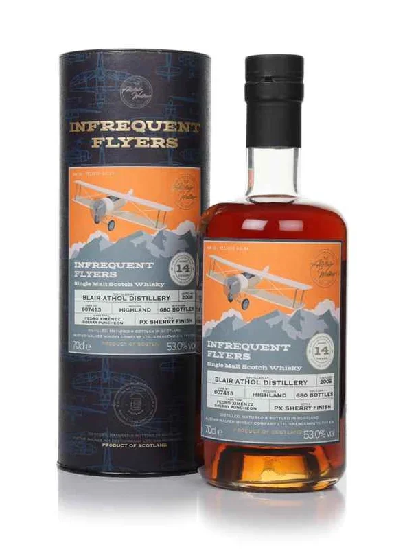 Blair Athol 14 Year Old 2008 (cask 807413) – Infrequent Flyers (Alistair Walker) | 700ML