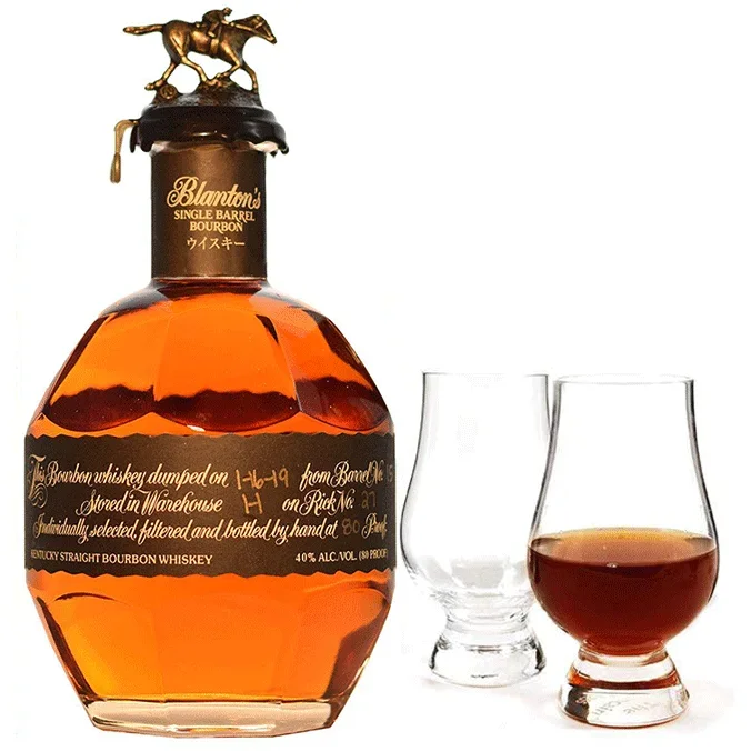 Blanton’s Black Label with Glencairn Glass Set