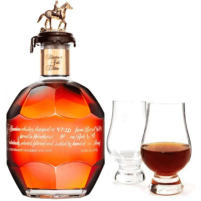 Blanton’s Gold Label with Glencairn Glass Set