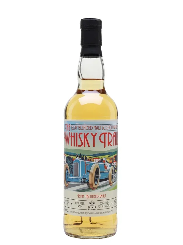 Blended Islay 2010 9 Year Old Whisky Trail Retro Cars Blended Islay Malt Scotch Whisky