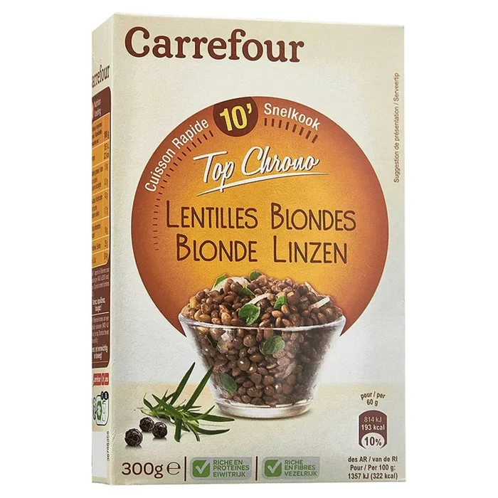 BLOND LENTILS 300G (#117625)