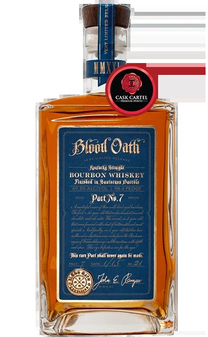 Blood Oath Pact 7 | 2021 One-Time Limited Release | Kentucky Straight Bourbon Whiskey