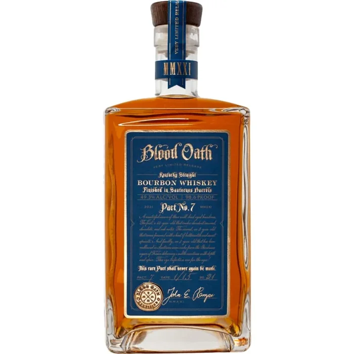 Blood Oath Pact No.7 Bourbon Whiskey 750ml