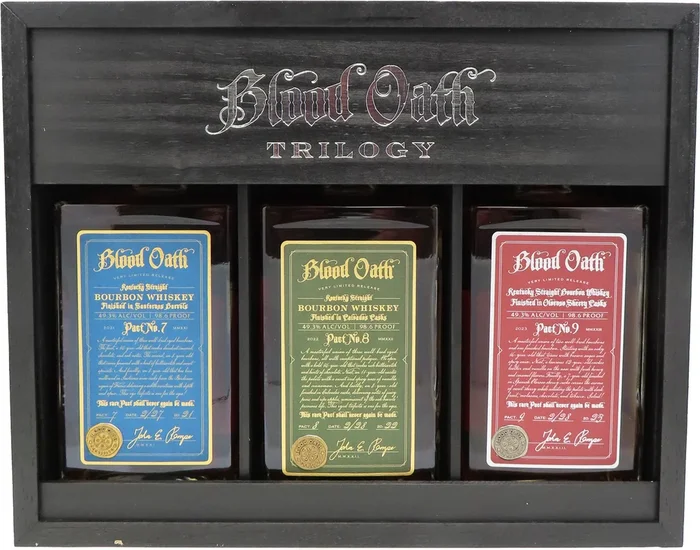 Blood Oath Trilogy Set Pact No. 7-8-9 750ml
