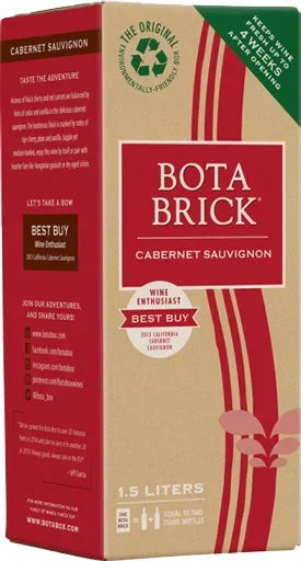 Bota Brick Cabernet Sauvignon Box 1.5L