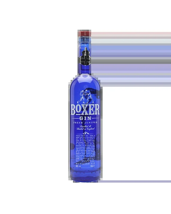 BOXER GIN BLACK JUNIPER & BERGAMOUT ENGLAND 750ML