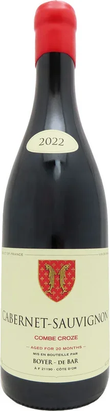 Boyer de Bar Combe Croze Cabernet Sauvignon 2022 750ml