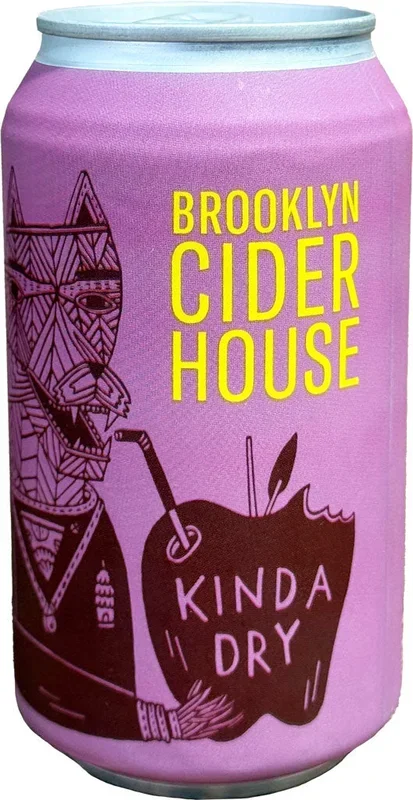Brooklyn Cider House Kinda Dry Hard Cider 12oz Can