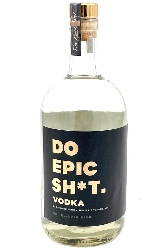 Browne Family Spirits Do Epic Shit Vodka