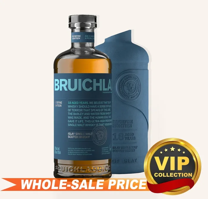 Bruichladdich Islay 18Yr Single Malt Scotch Whiskey 750ml