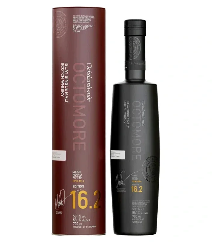 Bruichladdich Octomore Edition 16.2 Single Malt Scotch Whisky 700mL