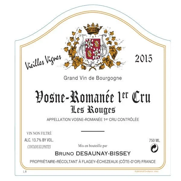 Bruno Desaunay Bissey Vosne Romanee Premier Cru 750ml