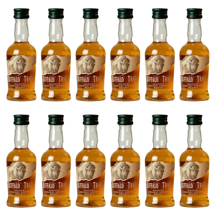 Buffalo Trace Bourbon 50ml Miniature 12 Pack