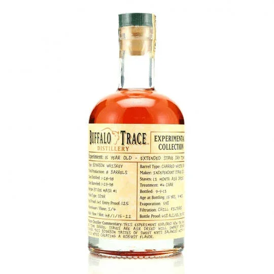 Buffalo Trace Experimental Collection 15 Year Extended Stave Dry Time Bourbon Whiskey