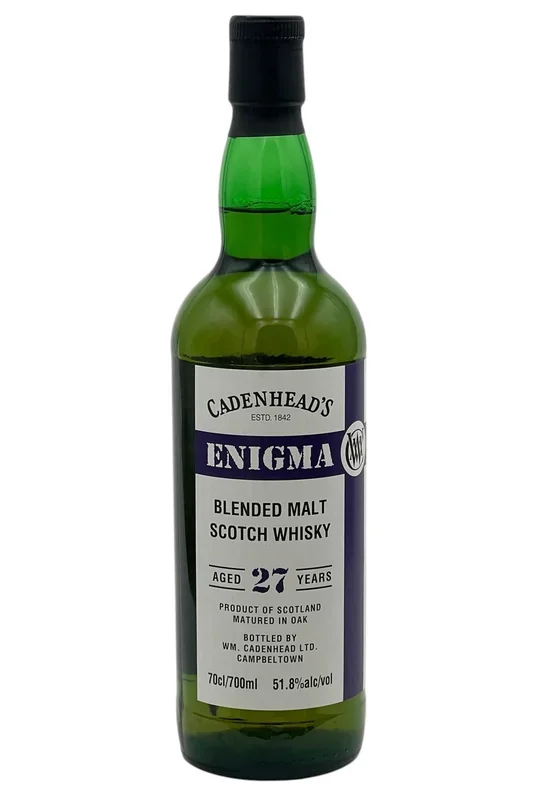 Cadenhead’s “Enigma” 27 Year Old Blended Scotch Whisky