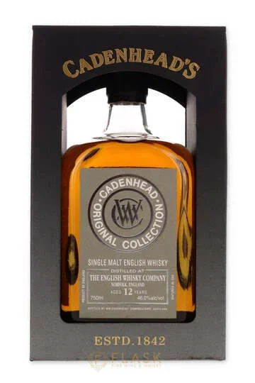 Cadenheads Original Collection The English Whiskey Co 12 Year Old Single Malt Scotch Whisky