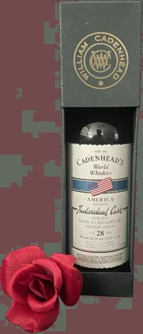 Cadenheads World Whiskies Individual Cask Heaven Hill Distilleries 28 Year Old Bourbon Whiskey