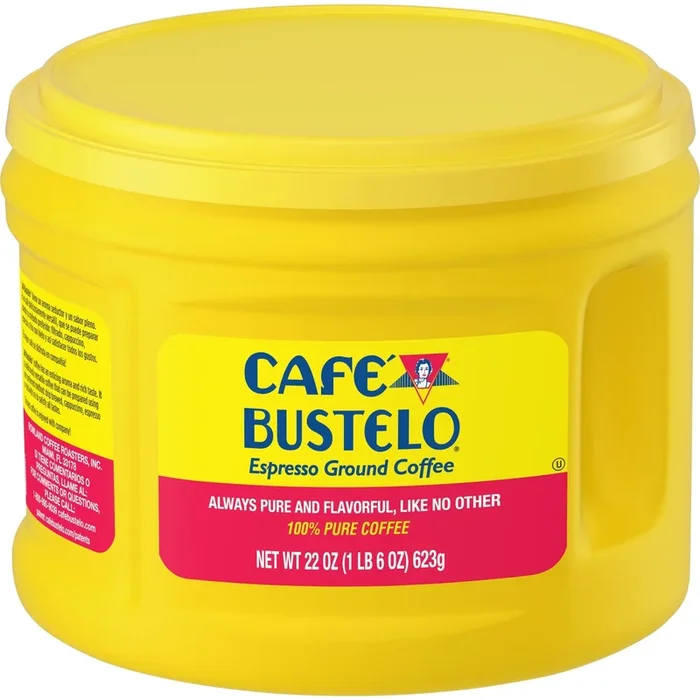 Cafe Bustelo Espresso Ground Coffee, Dark Roast, 22