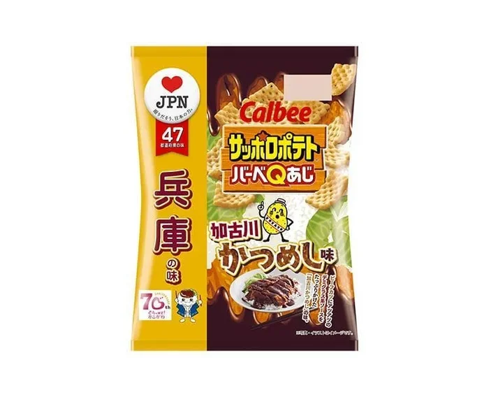 Calbee Sapporo Potato Chips: Kakogawa Katsumeshi