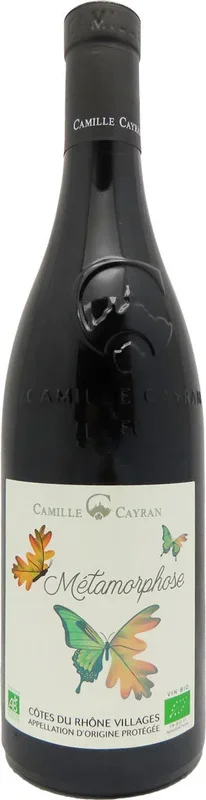 Camille Cayran Metamorphose Cotes du Rhone Villages 2021 750ml