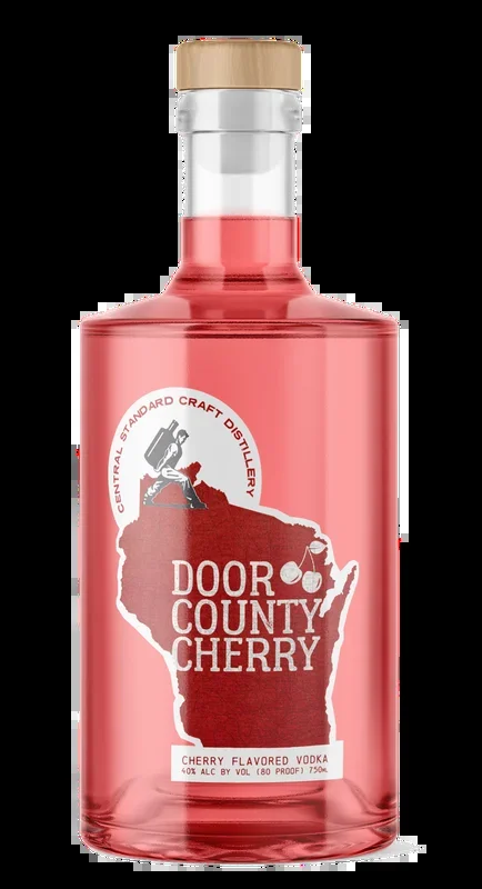 Central Standard Distillery Door County Cherry Flavored Vodka