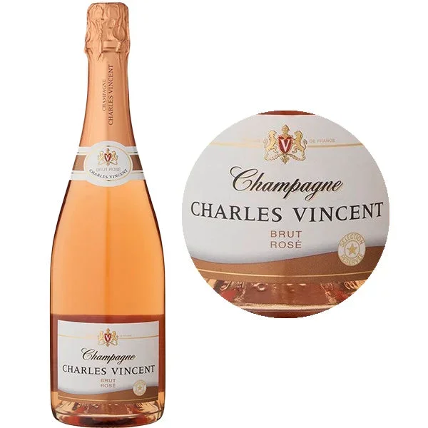 CHARDONNAY CHAMPAGNE BRUT ROSE WINE 75CL (#124034)