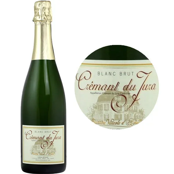 CHARDONNAY CREMANT JURA BRUT WHITE 75CL (#124015)