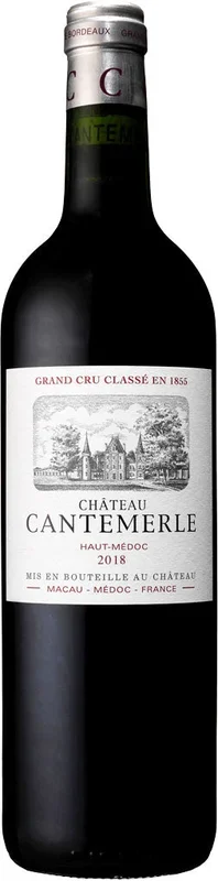 Chateau Cantemerle Haut-Medoc 2018 750ml