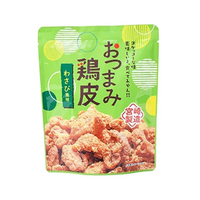 Chicken Skin Snack Wasabi Flavor