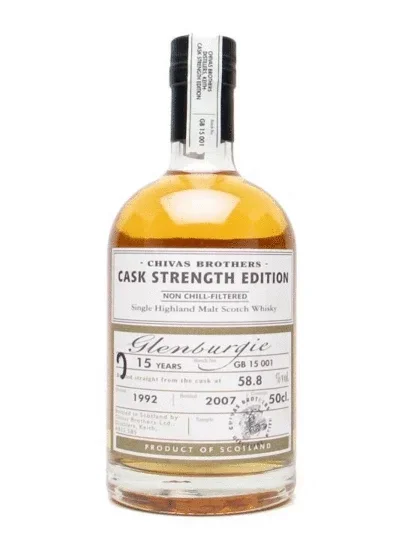 Chivas Brothers Cask Strength Edition Glenburgie 15 Year Old Single Malt Scotch Whisky