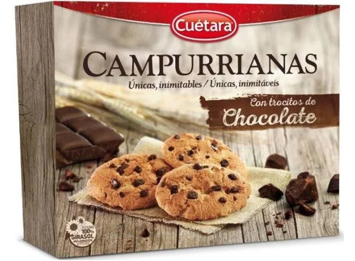 CHOCOLATE CHIPS CAMPURRIANAS COOKIES 450G (#121020)