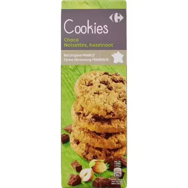 CHOCOLATE HAZELNUT COOKIES 200G (#116480)