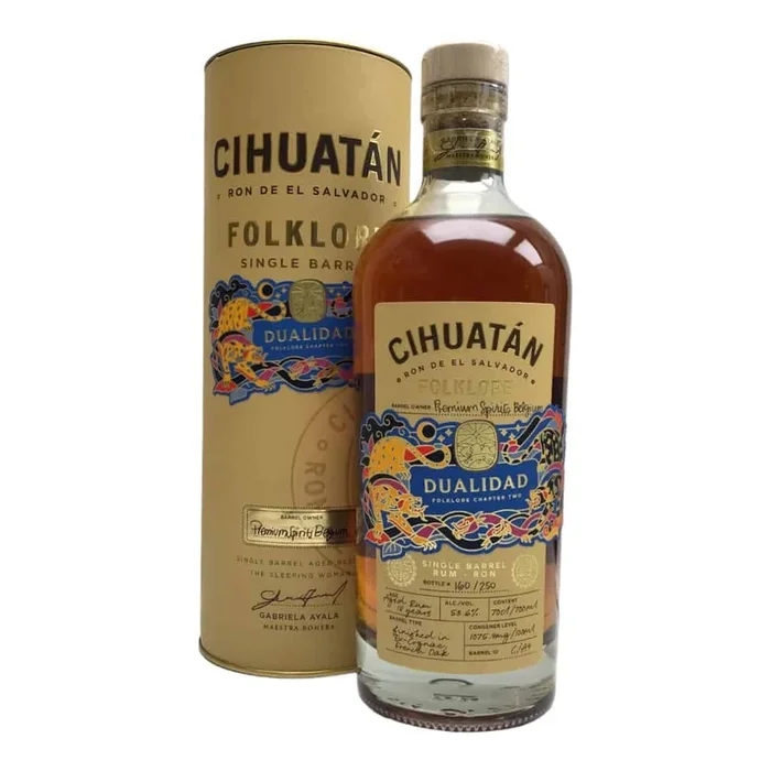 Cihuatan Folklore Dualidad 18 Years Single Barrel for Premium Spirits Belgium | 700ML