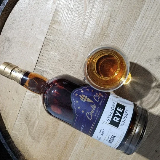 Circle City Straight Rye Whiskey
