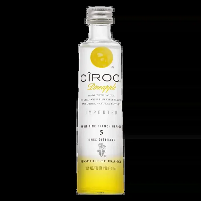 Ciroc Pineapple Flavored Vodka 70 50Ml 15pk
