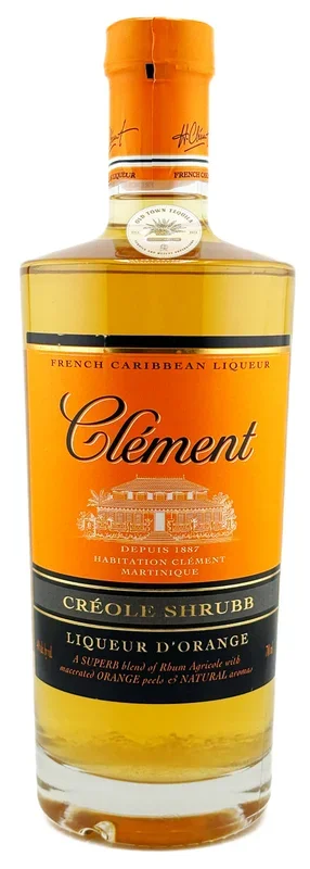 CLEMENT CREOLE SHRUBB ORANGE LIQUEUR 750ML