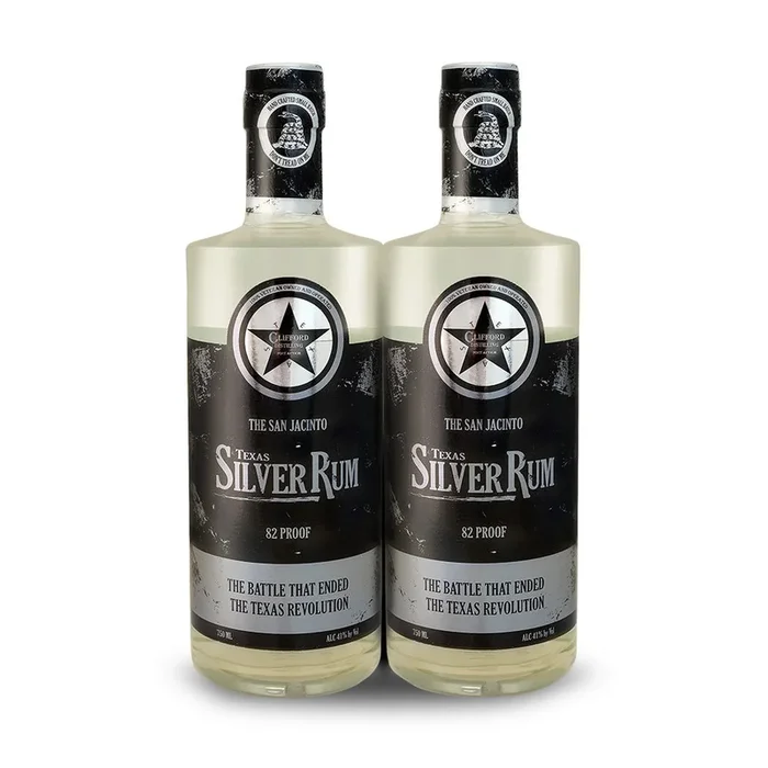 Clifford Distilling | The San Jacinto: Texas Silver Rum (2) Bottle Bundle