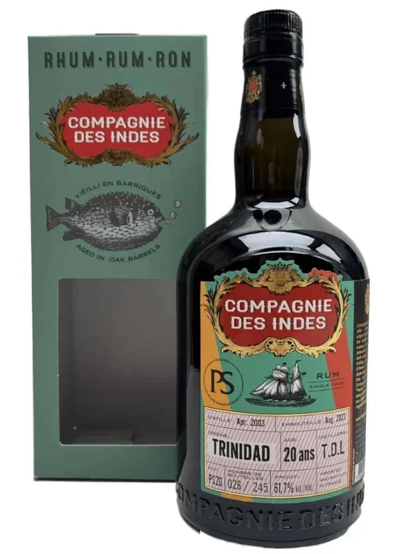 Compagnie Des Indes Trinidad 2003 – 20 Year Old TDL Bottled Premium Spirits | 700ML