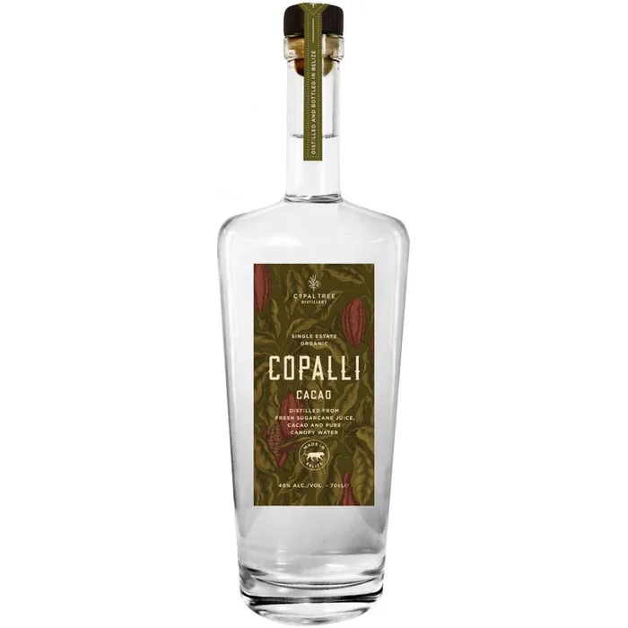 COPALLI RUM CACAO FLAVORED SINGLE ESTATE ORGANIC BELIZE 750ML