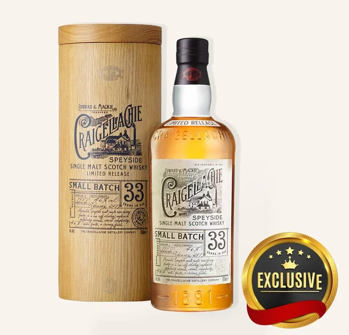 Craigellachie 33 Year Single Malt Scotch Whisky 750mL