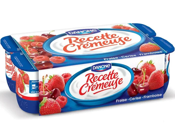 CREAMY RED FRUITS YOGURT 125G (#114644)