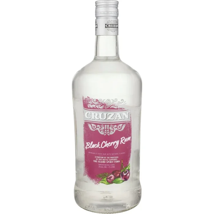 Cruzan Black Cherry Flavored Rum 42 1.75L