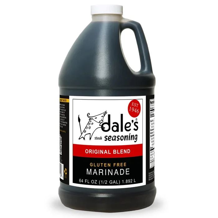 Dale’S Gluten-Free Steak, Poultry And Vegetable Marinade And Seasoning 64 Ounce Family Size (1/2 Gallon)