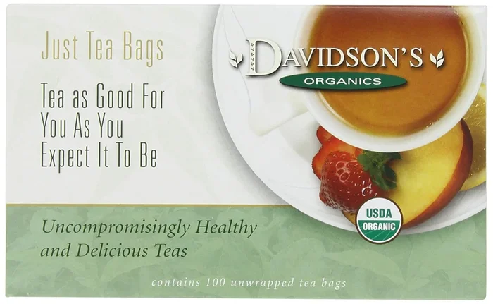 Davidson’S Organics, Cherry Vanilla, 100-Count Unwrapped Tea Bags