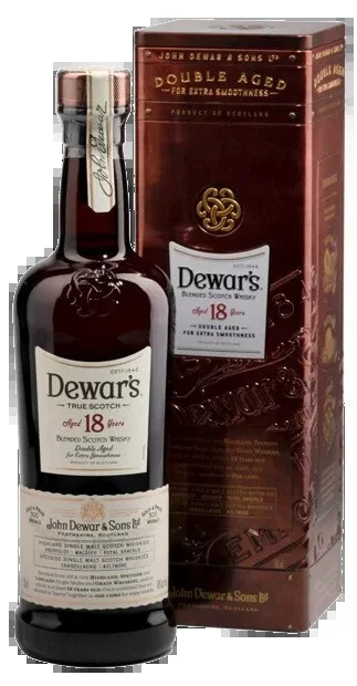 DEWARS SCOTCH BLENDED 18YR 750ML