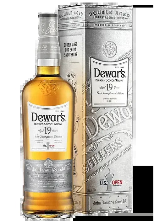 DEWARS SCOTCH BLENDED CHAMPIONS EDITION 19YR 750ML