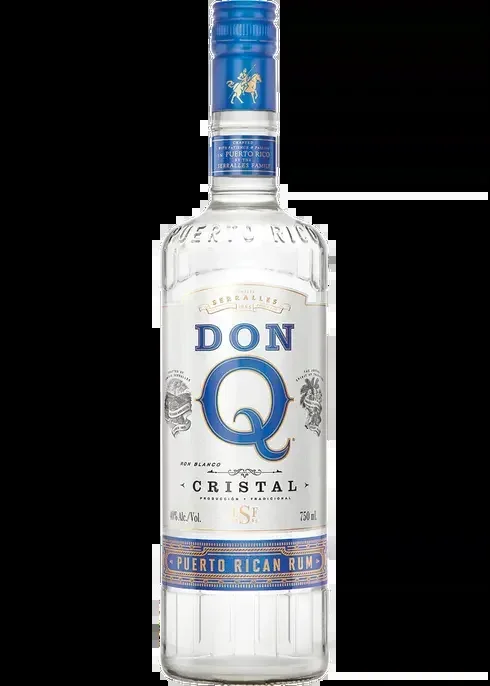 Don Q Cristal Rum – 750ml